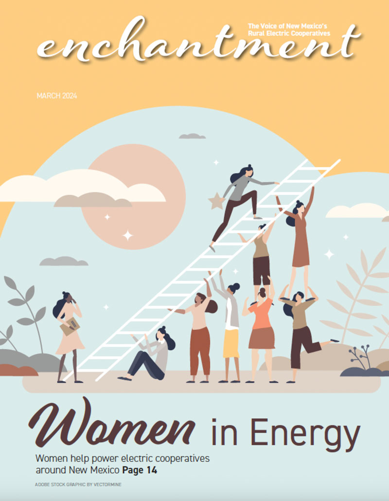 enchantment magazine cover for March 2024