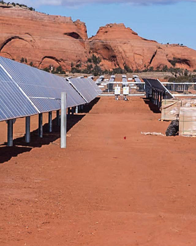 The Escalante Solar Project will be the largest solar array in New Mexico. PHOTO's COURTESY OF TRI-STATE GENERATION & TRANSMISSION