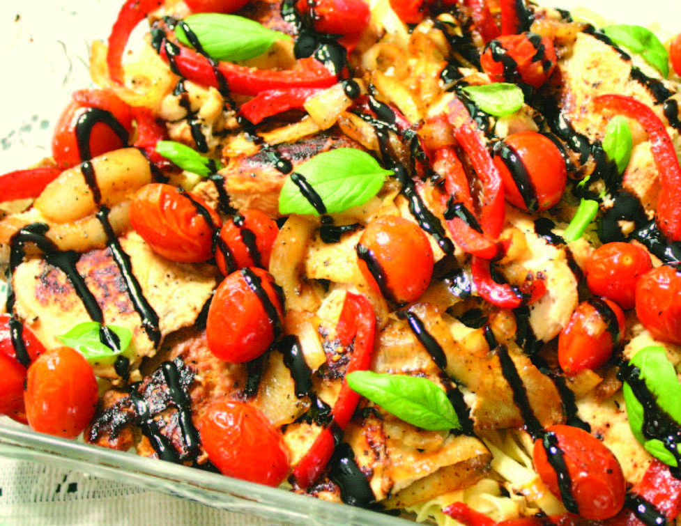 Chicken with vegetables