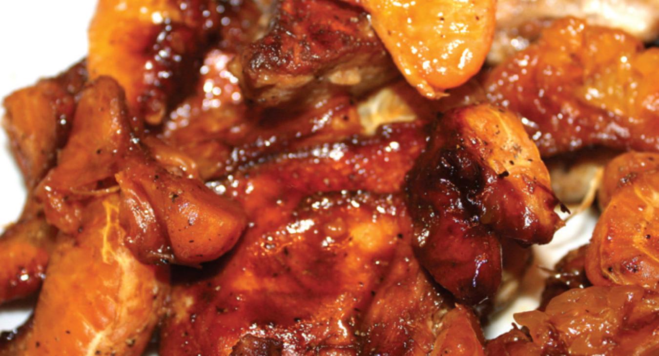 Light Orange Chicken (recipe below)