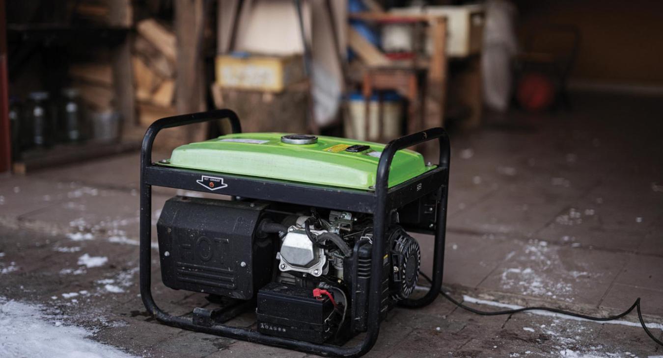 Standby generators are permanently mounted outside the home, then connected to the home’s electrical system. Standby generators run on propane or natural gas and must be installed by a professional electrician. ADOBE STOCK PHOTO BY SPHRANER