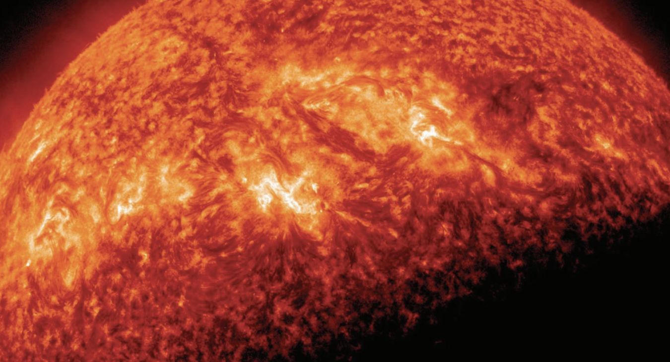 2024 will approach the maximum of the current sunspot cycle, making auroras more visible from New Mexico. PHOTO COURTESY OF NASA/GSFC/SDO.  