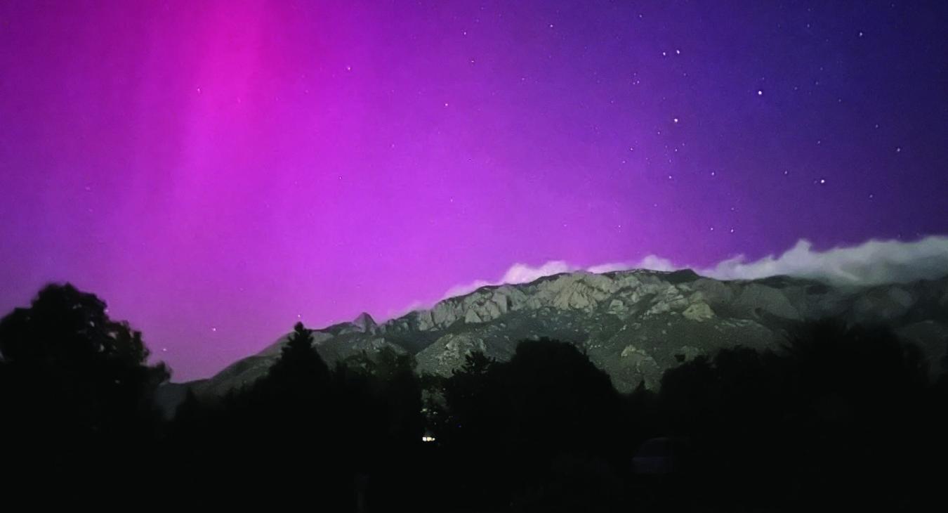 Purple Sky & Stars