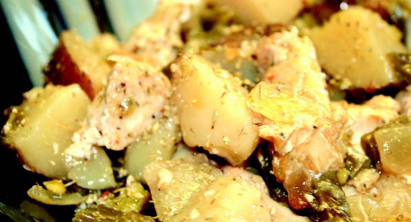 Slow Cooker Chicken Green Beans