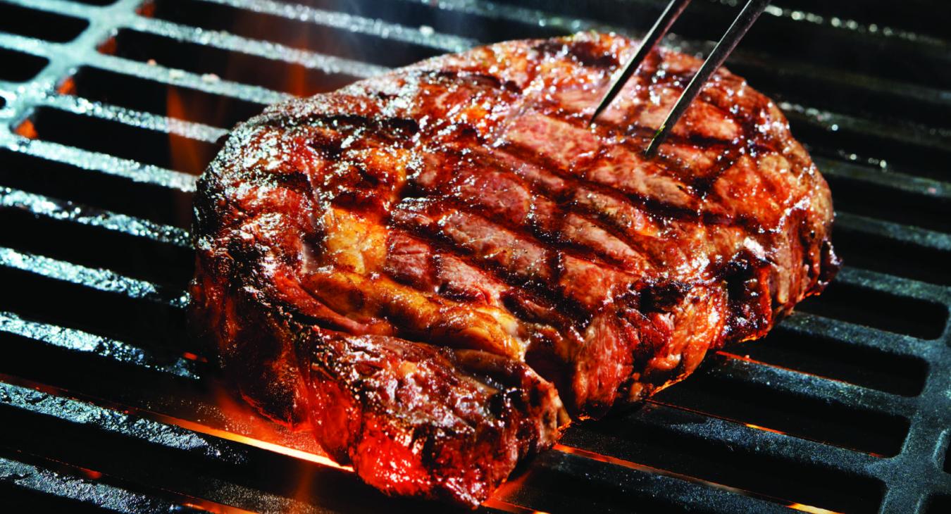 Grilling Steak