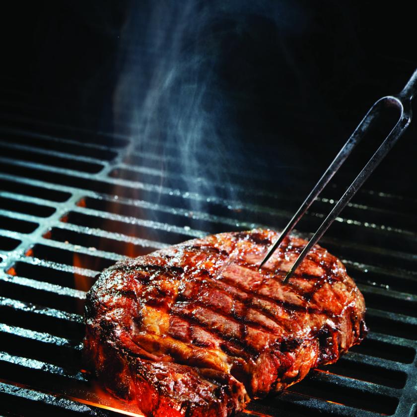 Grilling Steak