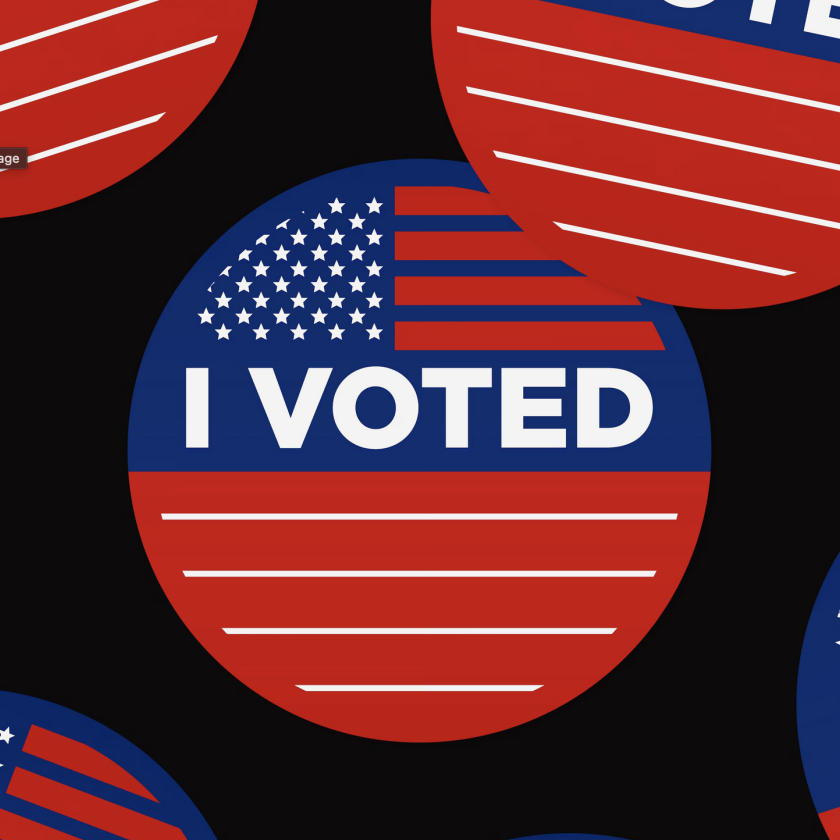Voting badge
